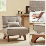 Drayk Lounge Chair with Pillow