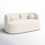Modern Performance Fabric 2seater Sofa – Stain-Resistant, Pet & Skin-Friendly