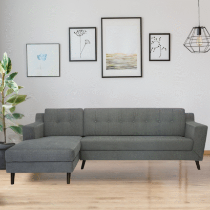 Amanda RHS L-Shaped Sectional Sofa - Ansary Furniture by Corner Lounger Couch 14 Amanda RHS L-Shaped Sectional Sofa