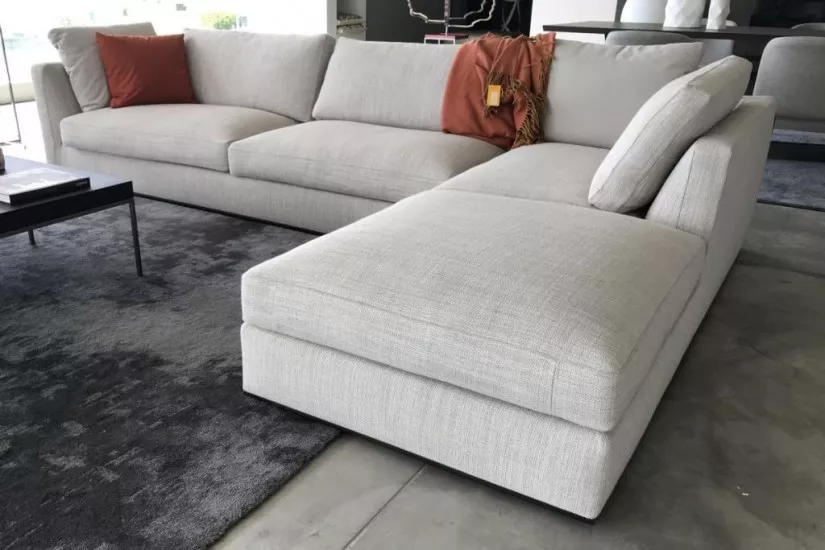Modern Light Beige L-Shaped Sectional Sofa – Spacious & Stylish Comfort 2 Modern Light Beige L-Shaped Sectional Sofa – Spacious & Stylish Comfort