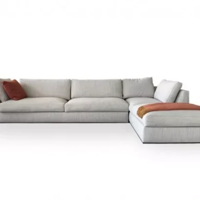 Modern Light Beige L-Shaped Sectional Sofa – Spacious & Stylish Comfort 7 Modern Light Beige L-Shaped Sectional Sofa