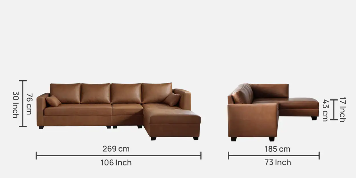 Bingo Fox Leather 6-Seater Sofa. 1 Bingo Fox Leather 6-Seater Sofa.