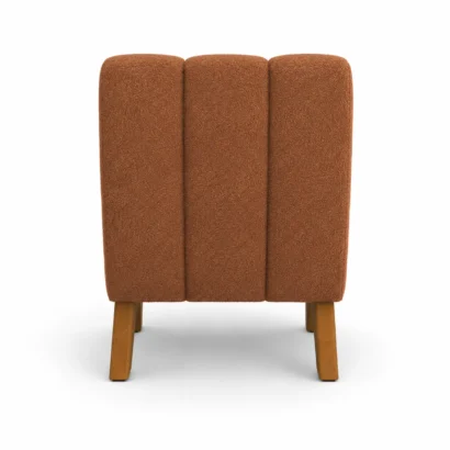 Brenetta modern upholstered accent chair showcasing luxury furniture craftsmanship for elegant UAE homes.