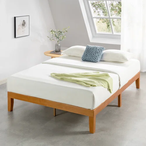Harmony Full-Size Bed Frame – Modern Platform Design 1 Harmony Full-Size Bed Frame – Modern Platform Design