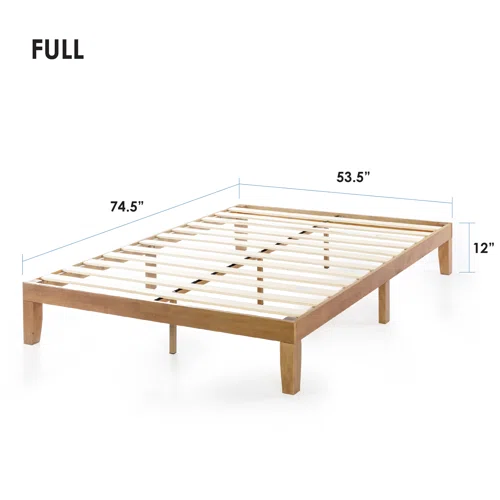 Harmony Full-Size Bed Frame – Modern Platform Design 13 Harmony Full-Size Bed Frame – Modern Platform Design