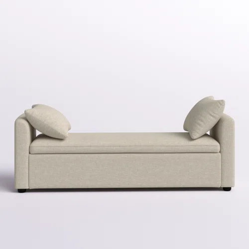 Modern Storage Bench with 2 Cozy Pillows – Underseat Organizer, 330Lbs 5 Modern Storage Bench with 2 Cozy Pillows – Underseat Organizer, 330Lbs