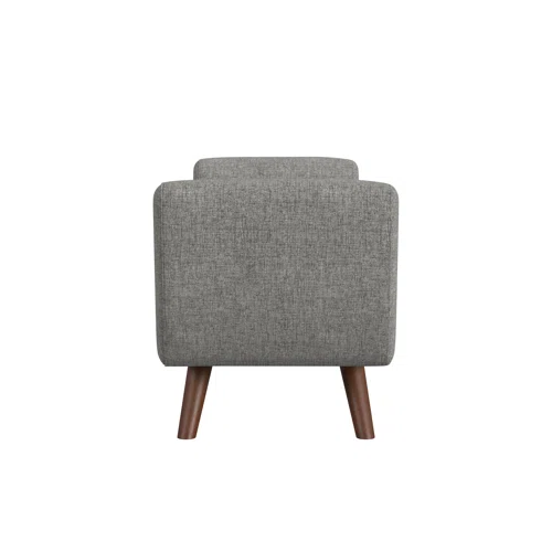 Mid-Century Modern Upholstered Storage Bench 5 Mid-Century Modern Upholstered Storage Bench