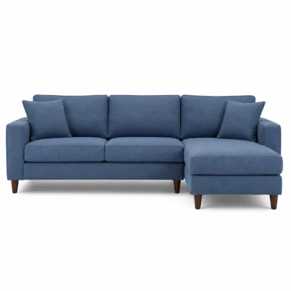 Dunford L-Shaped Corner Sofa in premium fabric for modern living rooms in Dubai, UAE