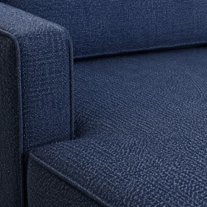 Fidel RHS Velvet Sectional Sofa dimensions and measurements