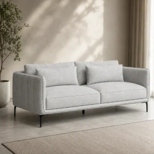 Modern Grand Luxe fabric sofa with premium upholstery for luxury homes in the UAE