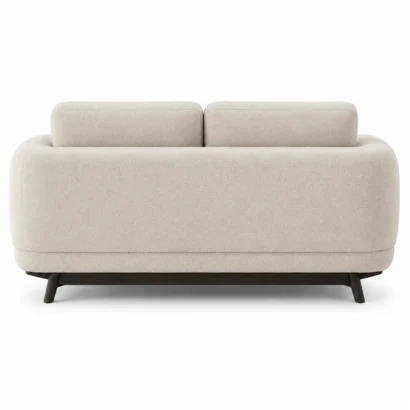 Back view of Moroso Pacific Divano 2-Seater Sofa showcasing premium upholstery, clean rear finish, and durable craftsmanship by Ansary Furniture.