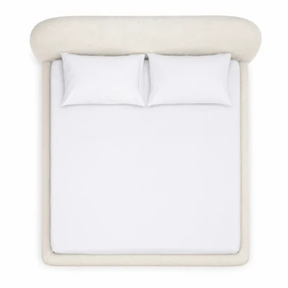 Premium Sadarius Upholstered Bed Frame crafted with high-quality fabric upholstery