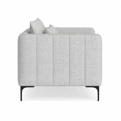 Rae luxury upholstered armchair styled in an elegant living room in Dubai