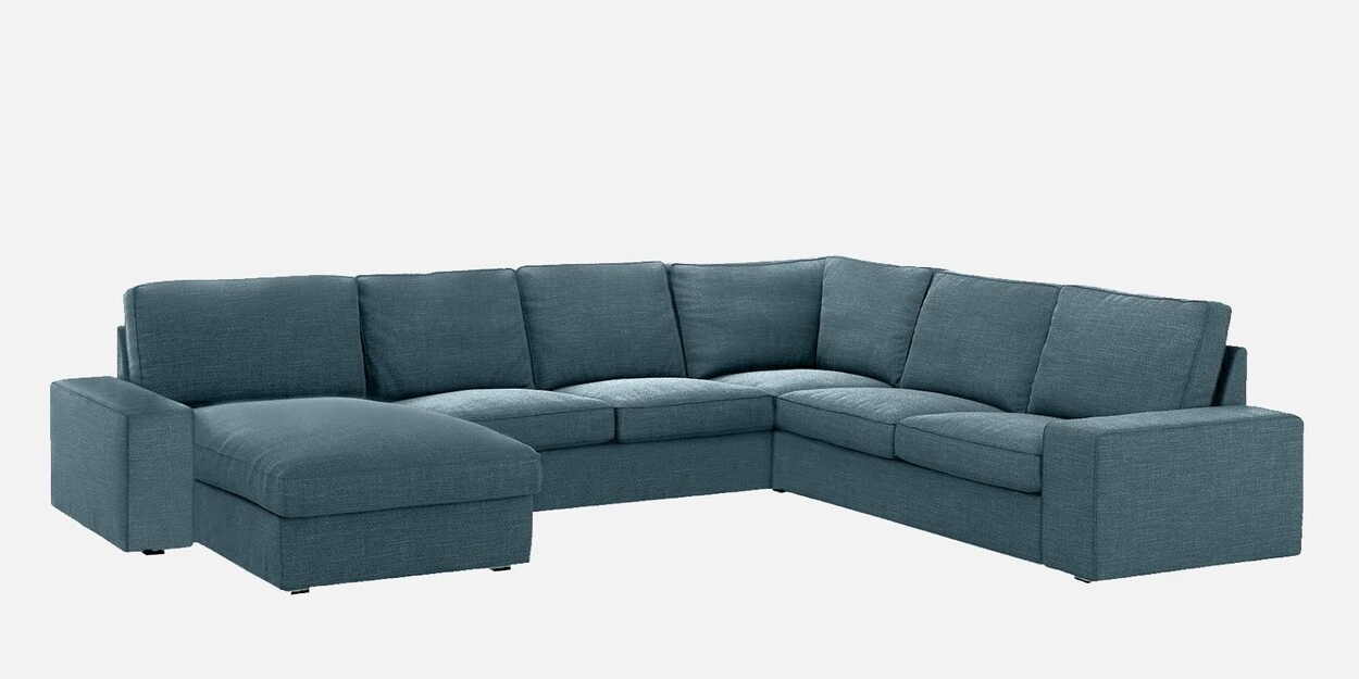 Teal Blue Corner Sofa – Spacious U-Shaped Sectional with Chaise 2 Teal Blue Corner Sofa – Spacious U-Shaped Sectional with Chaise