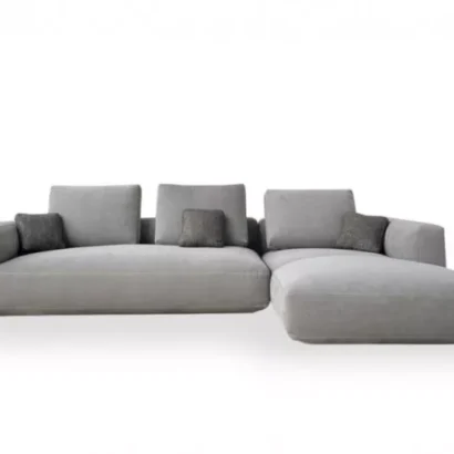 Modern Grey Modular L-Shaped Sectional Sofa – Spacious & Comfortable Living 7 L-Shaped Sectional Sofa