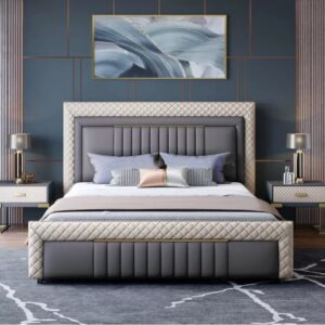 Royal Diamond Tufted Bed