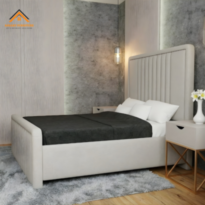 Luxury storage bed in Dubai UAE with large storage compartment