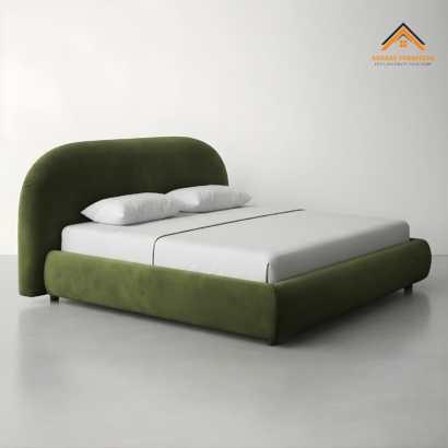 modern upholstered bed, Dubai luxury design