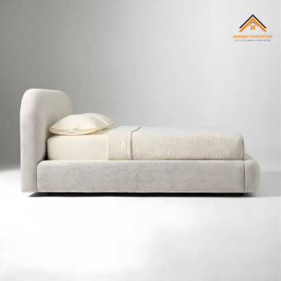 Elegant Solid Wood Designer Bed in Dubai for Master Bedrooms