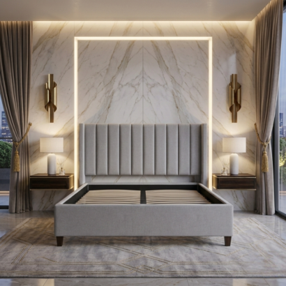 Adele Vertical Upholstered Bed