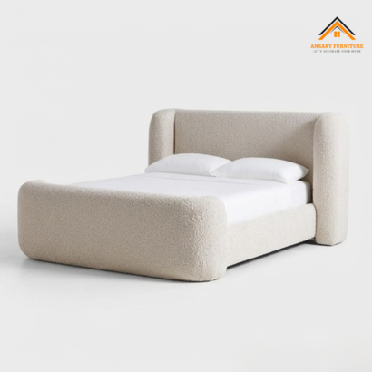 Upholstered King Size Bed Frame Dubai
