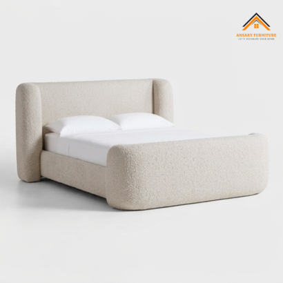 Luxury King Size Bed Frame Dubai wooden bed design