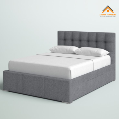 Ansary Fabric Platform Bed