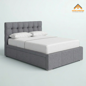Modern Square Tufted Bed