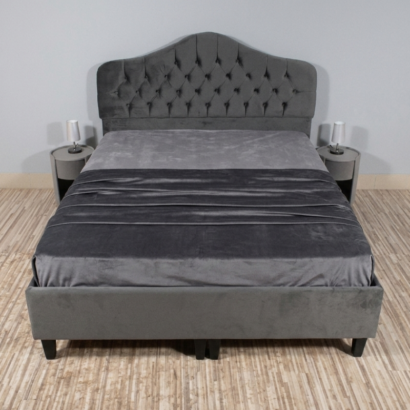 Luxury Tufted Ottoman Storage Bed