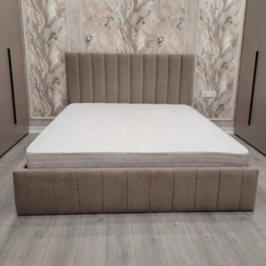 Velvet Vertical Luxury Platform Bed