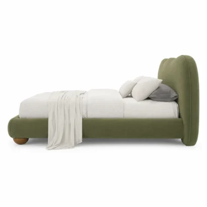 Custom Sleek Platform Bed Frame Dubai with premium craftsmanship and elegant upholstery