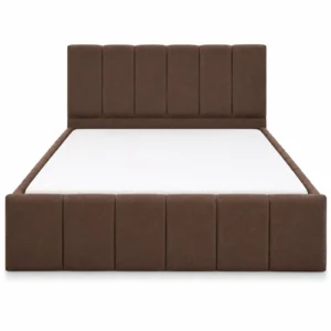 Storage Bed Frame Dubai UAEwith hydraulic storage and premium upholstery, luxury bedroom furniture in Dubai, UAE.