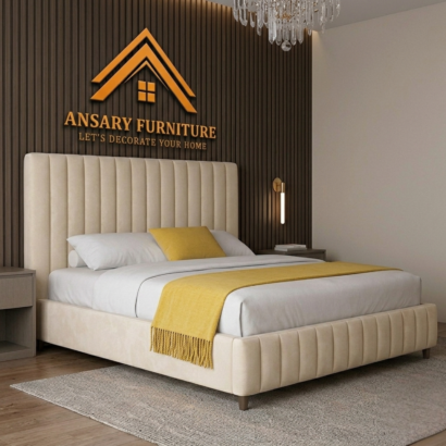 Grand Luxury Bed Frame Dubai modern headboard