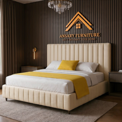 Grand Luxury Bed Frame Dubai with wood frame