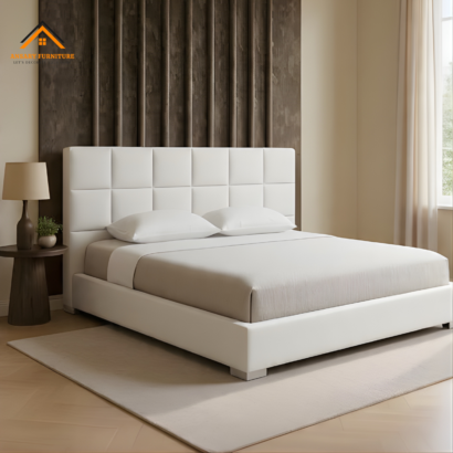 Modern fabric bed frame Dubai.