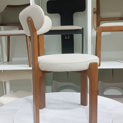 Modern tripod vanity chair by Ansary Furniture.