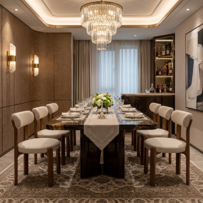 Lunette Tripod Accent Chair