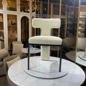 Ansary modern T-back designer dining chair