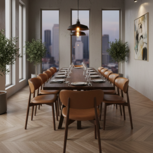 Premium Leather Dining Chair