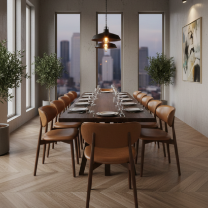 Premium Leather Dining Chair