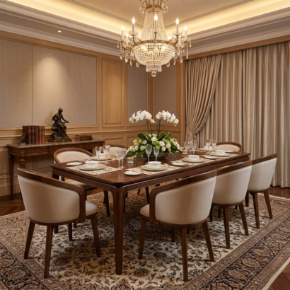 Serene Barrel Dining Chair