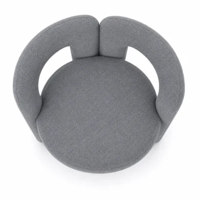Modern sculptural accent chair with elegant contemporary design in Dubai