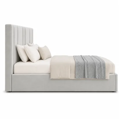 Upholstered Modern Bed Dubai crafted with high-quality materials for comfort and durability