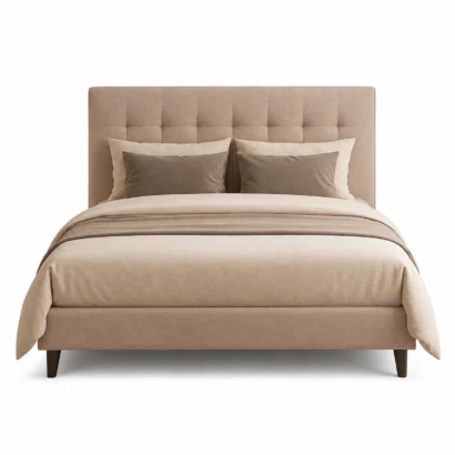 Urban Style Bed Frame Dubai with premium upholstered finish for modern bedroom interiors