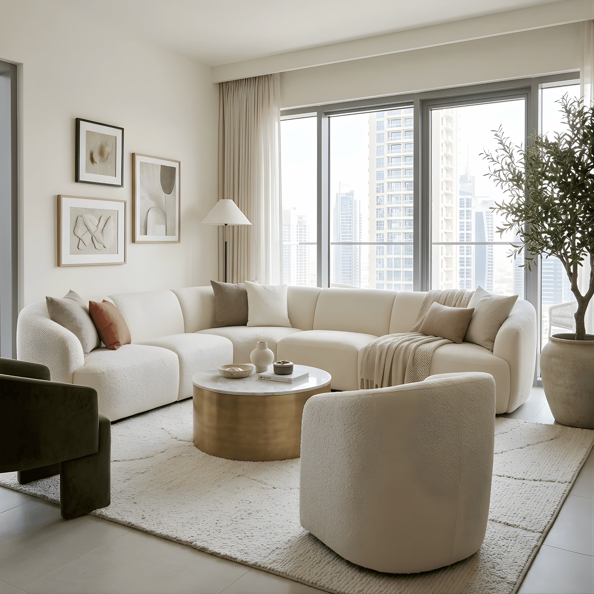 Modern premium bedroom furniture design for UAE homes by Ansary Furniture