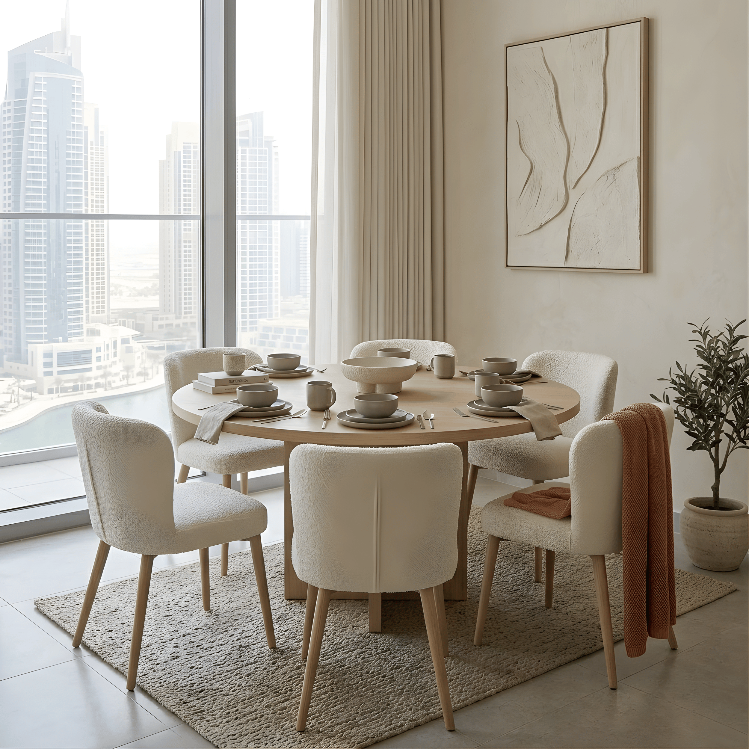 Luxury dining furniture solutions across the UAE by Ansary Furniture
