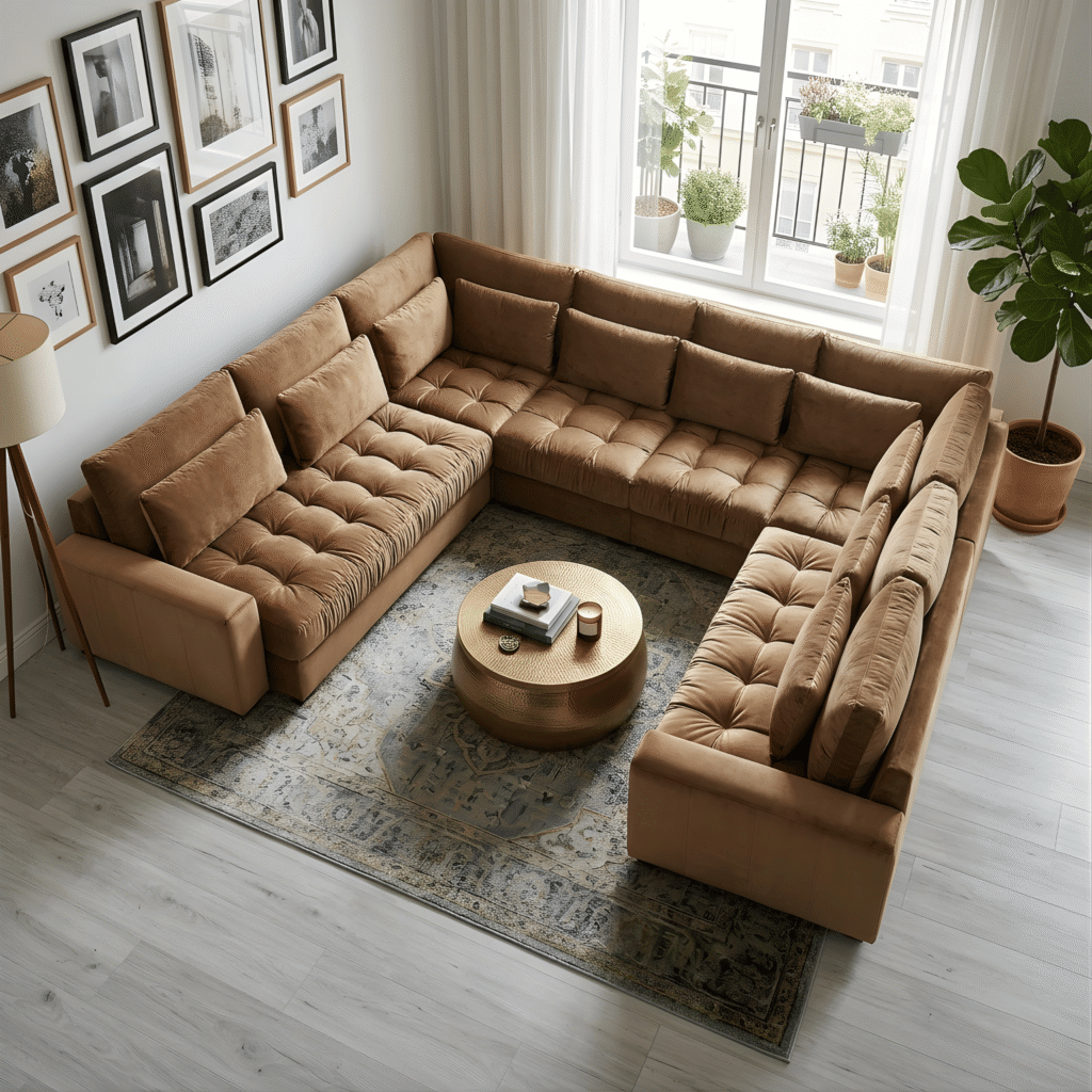 Luxury sofa and modern furniture collection at Ansary Furniture Dubai