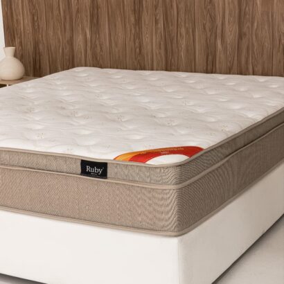 Ansary Li Classique Memory Foam Pocket Spring Mattress with Memory Foam, HD Foam, Premium Knitted Fabric, and 30 cm Thickness – Luxury Mattress UAE