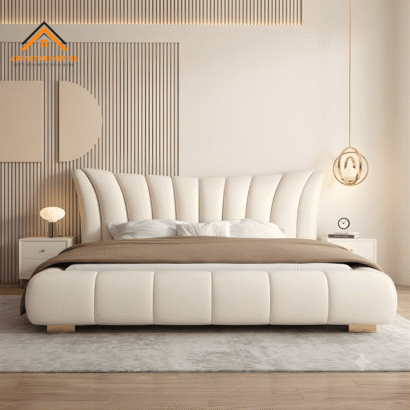 Ansary furniture Modern Round Headboard Bed