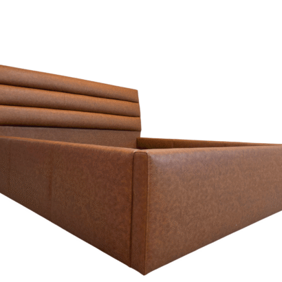 Luxury Distinct Horizontal Channel-Tufted Bed Frame for villa bedrooms in Dubai